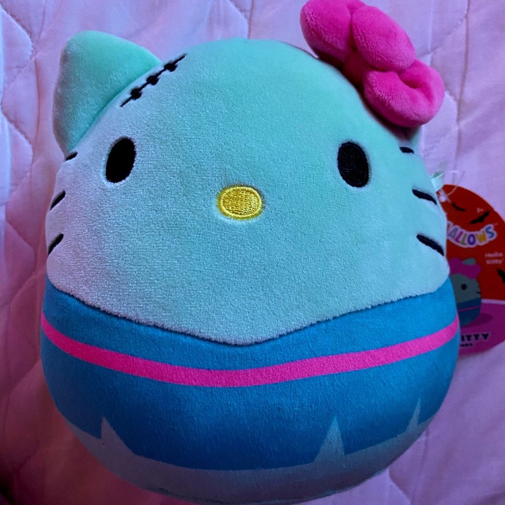 Squishmallows Sanrio Rare Hello Kitty Plush Soft Cute Zombie w/ tags